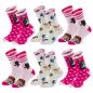 Preview: 6 Paar TippTexx 24 Kinder Socken Romantik Pferd